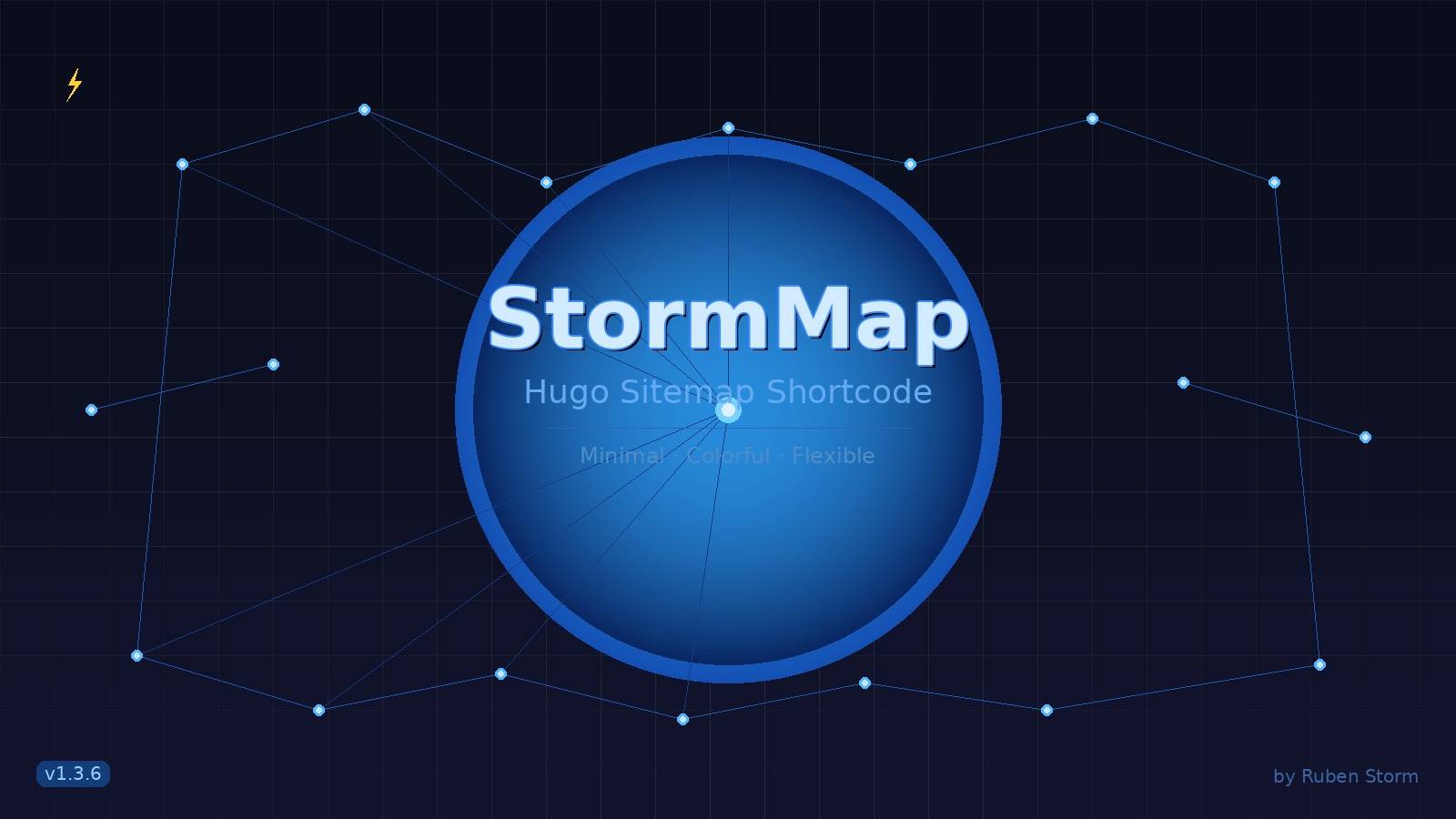 StormMap: A Free Hugo Shortcode for Beautiful Sitemap Pages image